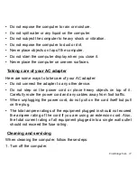 Preview for 17 page of Acer W701 User Manual