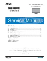 Acer WISTRON RB23WABAS Service Manual предпросмотр