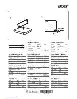 Acer WPB1 User Manual preview