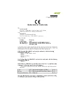 Предварительный просмотр 54 страницы Acer X112 Series User Manual