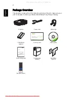 Предварительный просмотр 12 страницы Acer X1183A User Manual