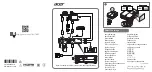 Preview for 2 page of Acer X1227i Quick Start Manual