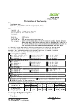 Preview for 90 page of Acer X138GWH User Manual