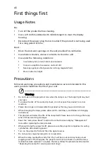 Preview for 8 page of Acer X1527H User Manual