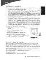 Preview for 15 page of Acer X163WL Quick Setup Manual