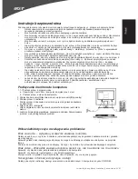 Preview for 17 page of Acer X163WL Quick Setup Manual