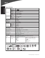 Preview for 24 page of Acer X163WL Quick Setup Manual