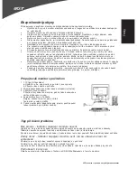 Preview for 25 page of Acer X163WL Quick Setup Manual