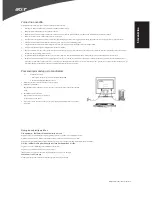 Preview for 53 page of Acer X163WL Quick Setup Manual