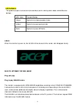 Предварительный просмотр 20 страницы Acer X171 Dual Service Manual