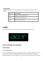 Предварительный просмотр 28 страницы Acer X191W Service Manual