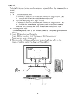 Предварительный просмотр 18 страницы Acer X193W Service Manual