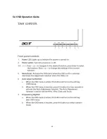 Предварительный просмотр 46 страницы Acer X203H Service Manual