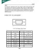 Предварительный просмотр 10 страницы Acer X223W - 22" Widescreen LCD Monitor User Manual