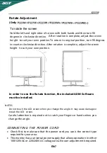 Preview for 8 page of Acer X223WDB Manual