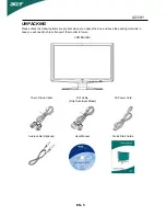 Предварительный просмотр 6 страницы Acer X233H User Manual