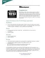 Preview for 2 page of Acer X233HZ User Manual