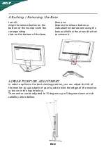 Предварительный просмотр 7 страницы Acer X243Hbd Manual