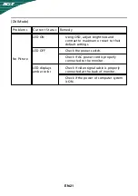 Предварительный просмотр 22 страницы Acer X243Hbd Manual