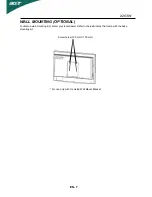 Предварительный просмотр 8 страницы Acer X263 User Manual