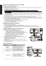 Предварительный просмотр 5 страницы Acer XB271HU Quick Start Manual