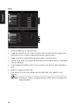 Preview for 26 page of Acer XB273U KF User Manual