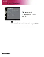 Preview for 32 page of Acer XD1150 Series Manual