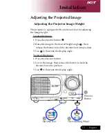 Preview for 15 page of Acer XD1170 Series Manual