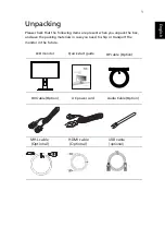 Предварительный просмотр 13 страницы Acer XF270H User Manual