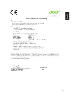 Предварительный просмотр 9 страницы Acer XR341CK User Manual