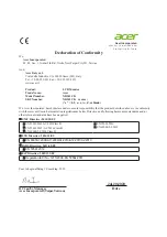 Предварительный просмотр 8 страницы Acer XR343CK User Manual