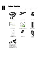 Предварительный просмотр 12 страницы Acer XS-W13E Series User Manual