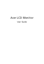 Acer XV275K User Manual предпросмотр