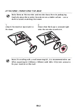 Preview for 12 page of Acer XZ240QP User Manual