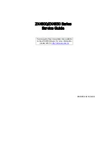 Предварительный просмотр 1 страницы Acer ZX4830 Series Service Manual