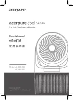 acerpure AC530-20G User Manual preview