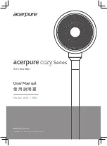 Предварительный просмотр 1 страницы acerpure Cozy AF551-20W User Manual