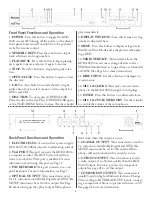 Preview for 4 page of Acesonic KOD-1000 User Manual