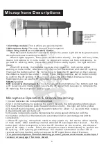 Предварительный просмотр 6 страницы Acesonic UHF-1208XR User Manual