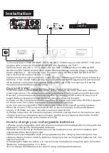 Предварительный просмотр 7 страницы Acesonic UHF-1208XR User Manual