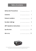 Предварительный просмотр 2 страницы Acetech AC6000MKIII User Manual