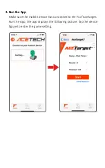 Предварительный просмотр 8 страницы Acetech ACETarget S Manual