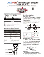 Предварительный просмотр 1 страницы Acewell ACE-2XX User Manual