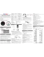 Предварительный просмотр 1 страницы Acewell CA-085-15 Series User Manual