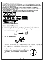 Предварительный просмотр 3 страницы ACF Greenhouses Grow More GM8 Assembly Instructions Manual