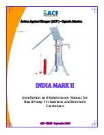 Предварительный просмотр 1 страницы ACF INDIA MARK II Installation And Maintenance Manual