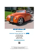 Preview for 62 page of ACG 2013 ACG 39 Roadster eGC Owner'S Manual