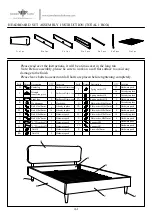 Предварительный просмотр 1 страницы ACG Jennifer Taylor HEADBOARD SET Assembly Instruction