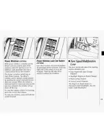 Предварительный просмотр 75 страницы Achieva Oldsmobile  1994 Owner'S Manual