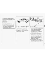 Предварительный просмотр 113 страницы Achieva Oldsmobile  1994 Owner'S Manual